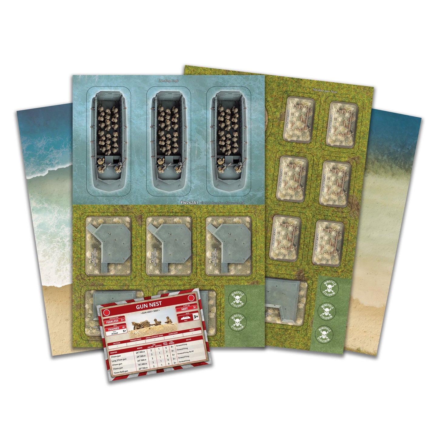 Flames of War: Pacific Beach Landing Pack