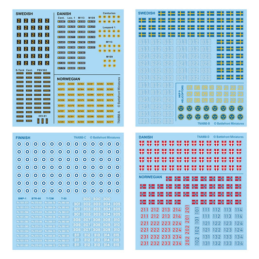 WWIII: Nordic Forces Decals