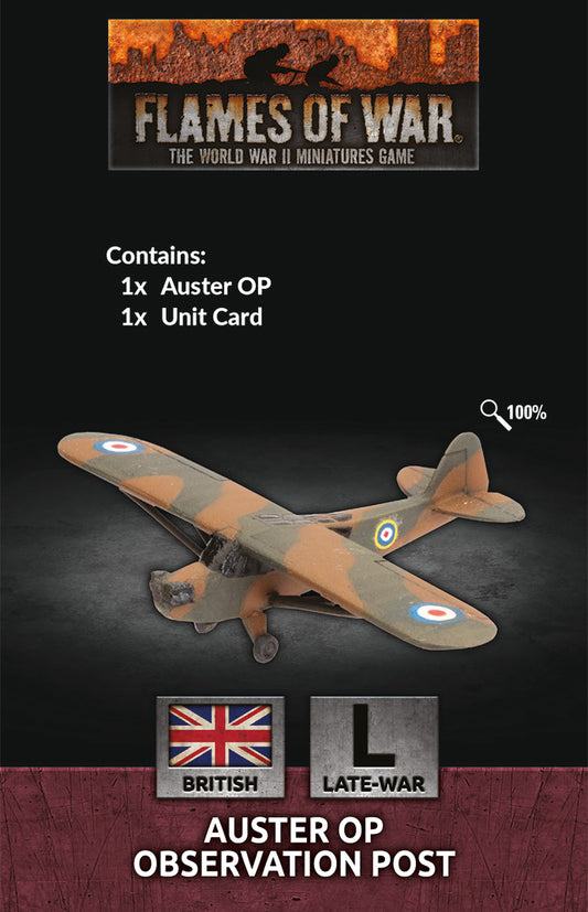 Flames of War: British: Auster OP Observation Post (x1)