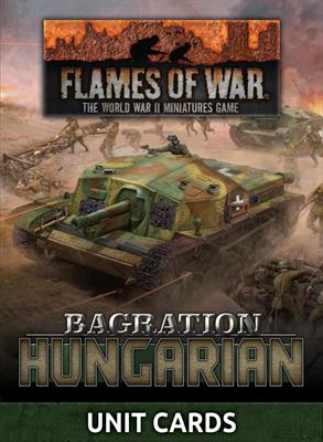 Flames of War: LW Hungarian Unit Card Pack (37x Cards)