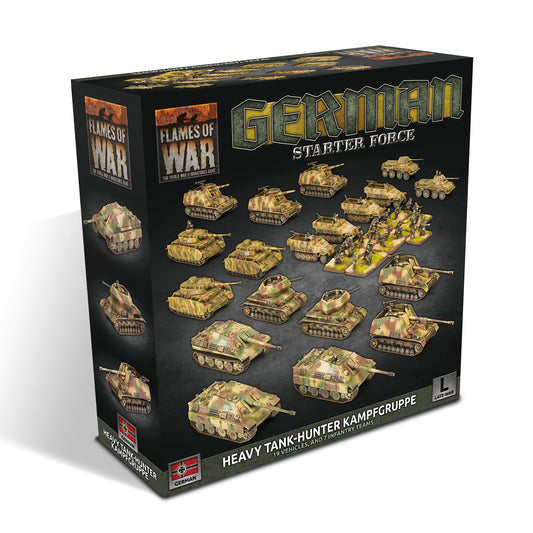 Flames of War: German Heavy Tank Hunter Kampfgruppe (Plastic)