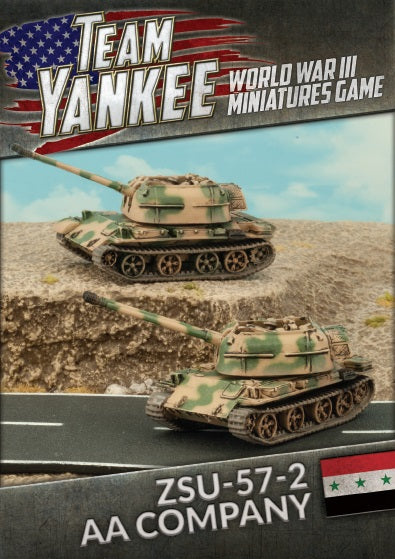 WWIII: American: ZSU-57-2 AA Platoon (WWIII x2 Tanks)