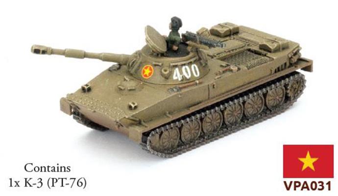 Flames of War: Vietnam: K-3 (PT-76)