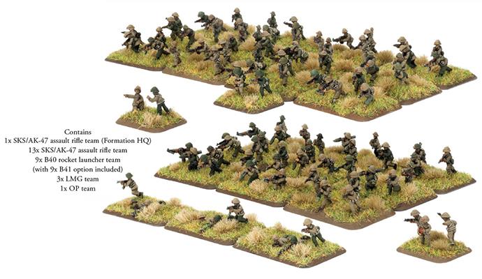 Flames of War: Vietnam: PAVN Infantry Company
