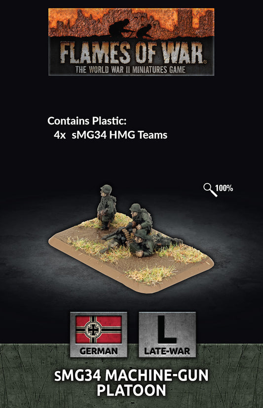 sMG34 Machine-gun Platoon (Plastic)