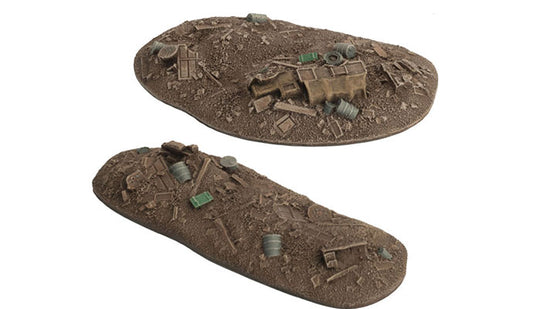 Battlefield in a Box: Eastern Front - Stalingrad Rubble Piles (x2)