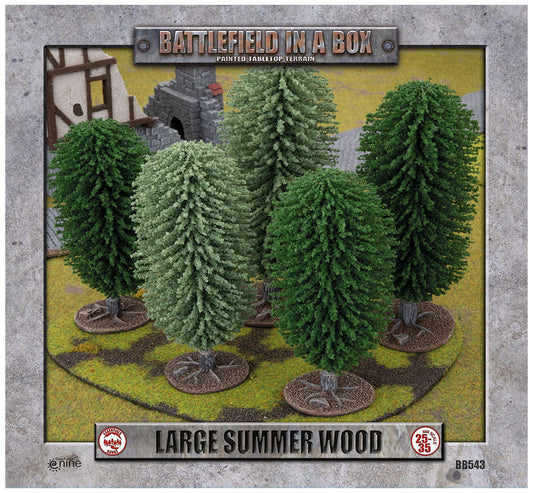 Battlefield in a Box: Large Summer Wood (x1) - 30mm