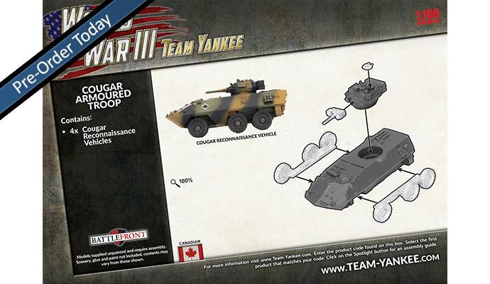 Cougar Armoured Troop (x4)