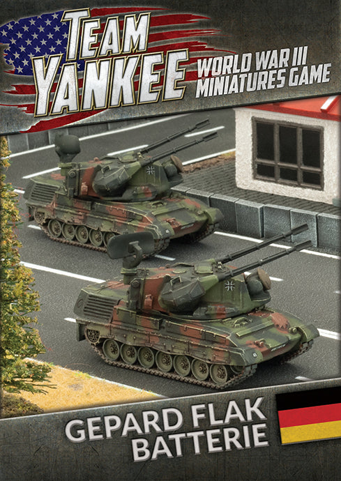 WWIII: West German: Gepard Flakpanzer Batterie