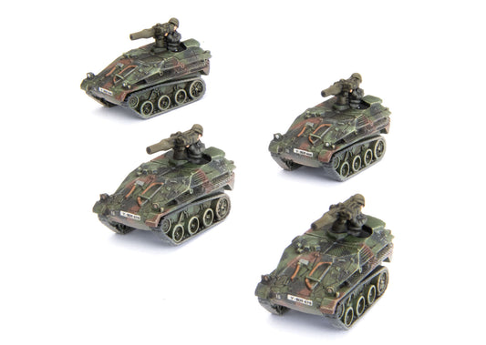 WWIII: West German: Wiesel TOW Panzerabwehr Zug (x4)