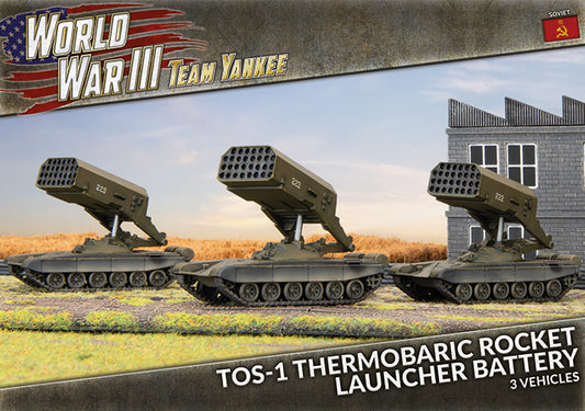 WWIII: Soviet: TOS-1 Rocket Launcher Battery (x3)