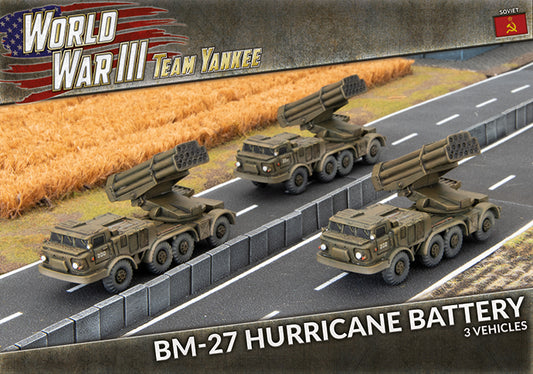 WWIII: Soviet: BM-27 Rocket Launcher Battery (x3)