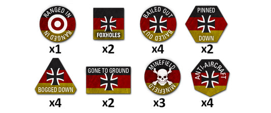 WWIII: WW3 West German Token Set