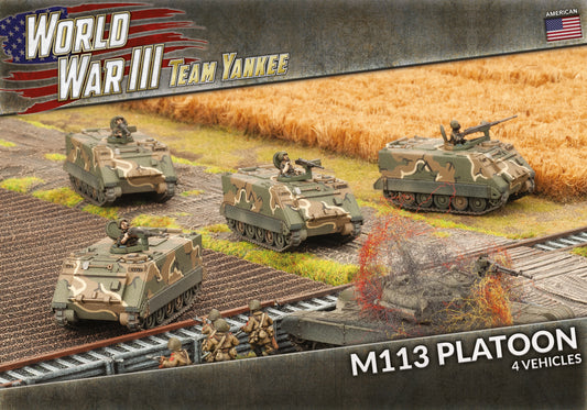 WWIII: American: M113 Platoon (Plastic)