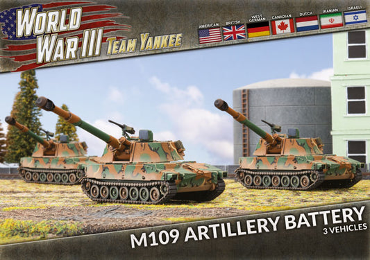 WWIII: Oil War: M109 Field Artillery Battery (WWIII x3 Tanks Plastic)