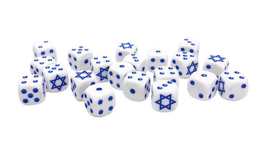 WWIII: Oil War: Israeli Dice Set (x16)