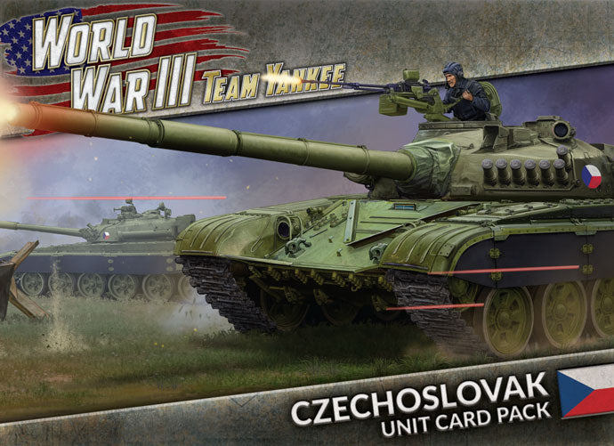 WWIII: Czechoslovakian Unit Cards (36 Cards) (World War III)